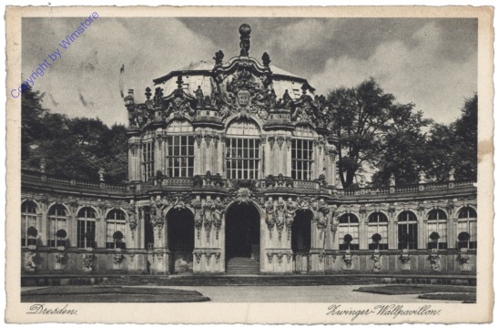 Dresden, Zwinger, Wallpavillion