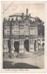 Dresden, Zwinger, Wallpavillion