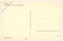 Dresden, Zwinger, Durchblick vom Zwinger zum Schloßturm