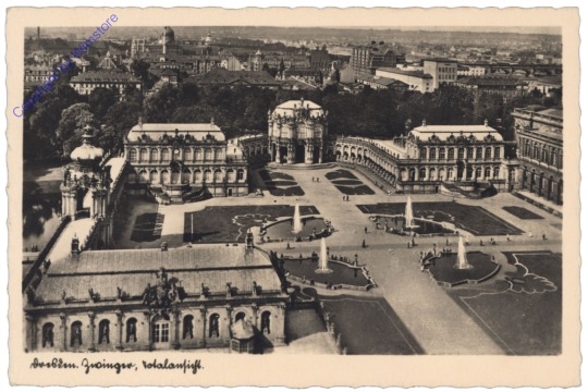 Dresden, Zwinger, Totalansicht