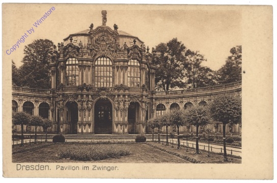 Dresden, Zwinger, Pavillon im Zwinger