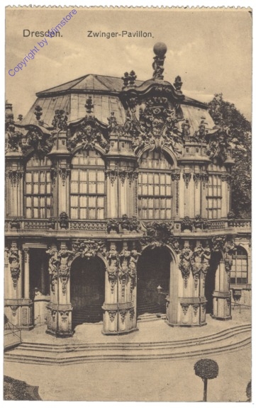 Dresden, Zwinger, Pavillon