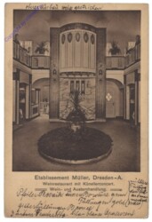 Dresden, Restaurant, Etablissement Müller, Weinrestaurant