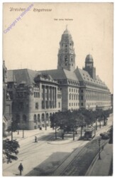 Dresden, Ringstrasse, Das neue Rathaus