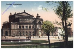 Dresden, Hofoper, Opernhaus