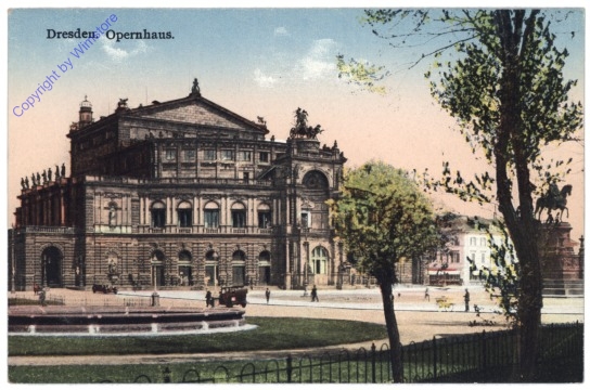Dresden, Hofoper, Opernhaus