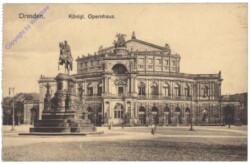 Dresden, Hofoper, Königl. Opernhaus