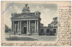 Dresden, Kunstakademie-Portal