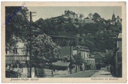 Dresden, Weisser Hirsch, Drahtseilbahn mit Luisenhof