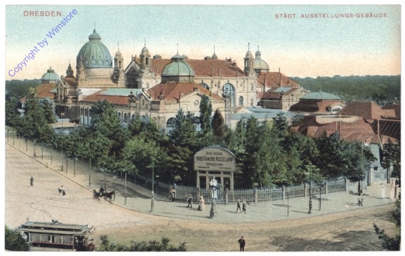 Dresden, Ausstellungs-Gebäude