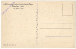 Dresden, Jubiläums-Gartenbau-Ausstellung 1926, Der grüne Dom