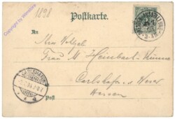 Dresden, Gruss von der Ausstellung der DLG 1898