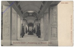 Dresden, Deutsche Städte-Ausstellung 1903, Wallot-Halle