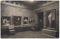 Dresden, Große Kunstausstellung 1908, Kaulbach-Zimmer