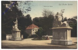 Dresden, Grosser Garten, Partie beim Palais
