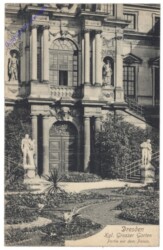 Dresden, Grosser Garten, Partie vor dem Palais