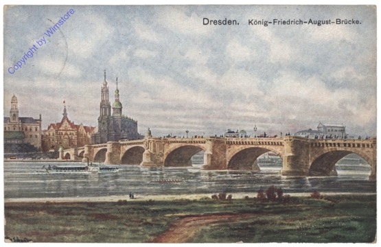 Dresden, König-Friedrich-August-Brücke