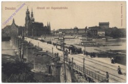 Dresden, Altstadt mit Augustusbrücke