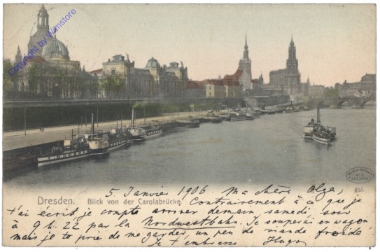 Dresden, Blick von der Carolabrücke