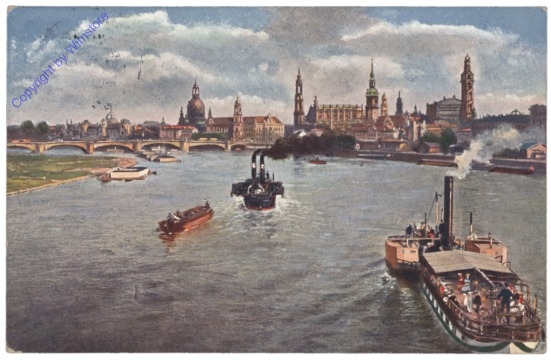 Dresden, Blick von der Marienbrücke