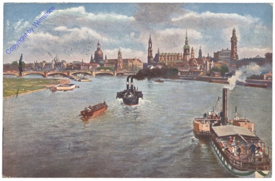 Dresden, Blick von der Marienbrücke