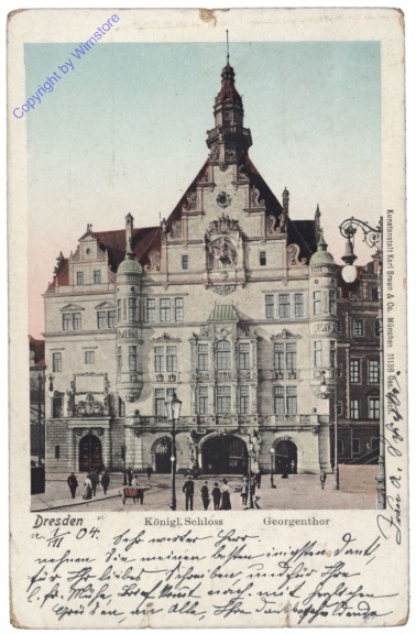 Dresden, Kgl. Schloss, Georgentor