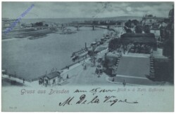 Dresden,  Blick v.d. Kath. Hofkirche