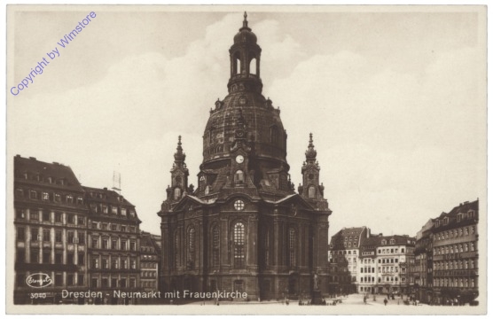 Dresden, Frauenkirche mit Neumarkt