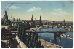 Dresden, Blick von der Albertbrücke