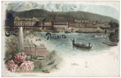Dresden, Pillnitz, Gruss aus