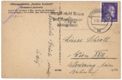 Dresden, Loschwitz, Höhenrestaurant "Schöne Aussicht"