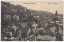 Dresden, Loschwitz, Blick v. Burgberg