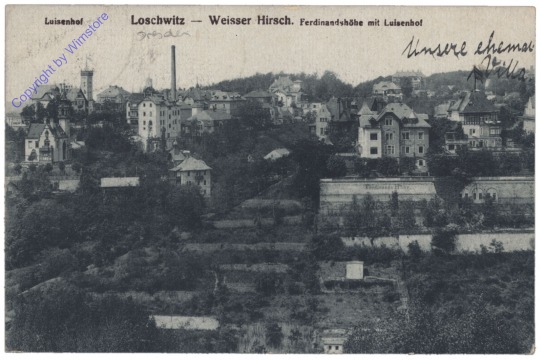 Dresden, Loschwitz, Weisser Hirsch, Ferdinandshöhe mit Luisenhof