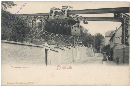 Dresden, Loschwitz, Schwebebahnwagen