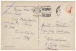 Dresden, Loschwitz, mit Dampfer Dresden