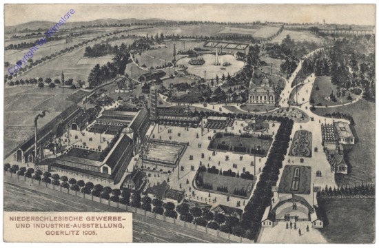 Görlitz, Niederschlesische Gewerbe- und Industrie-Ausstellung 1905