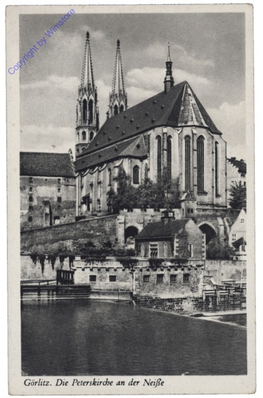 Görlitz, Die Peterskirche an der Neiße