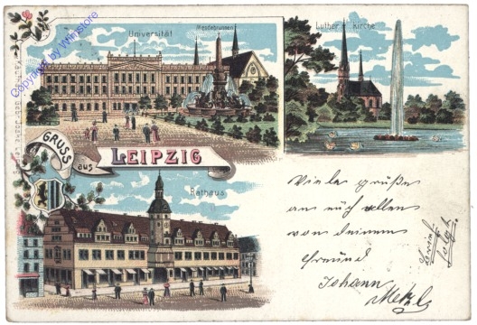 Leipzig, Gruss aus