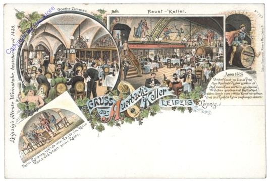Leipzig, Gruss aus Auerbach's Keller
