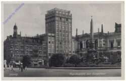 Leipzig, Augustusplatz mit Europahaus