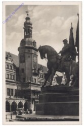 Leipzig, Rathaus, Siegesdenkmal