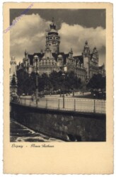 Leipzig, Rathaus, Siegesdenkmal