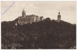 Lunzenau, Rochsburg, Blick auf das Schloss
