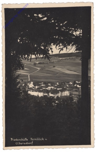 Olbersdorf, Friedenshütte, Fernblick