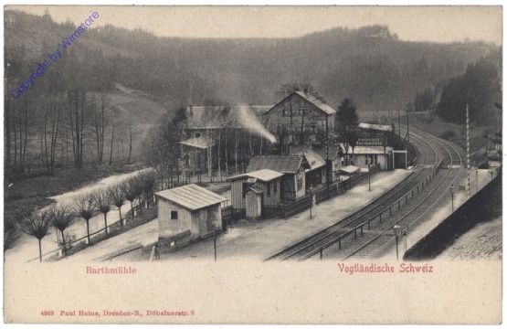 Pöhl, Barthmühle, Vogtländische Schweiz