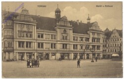 Torgau, Markt und Rathaus