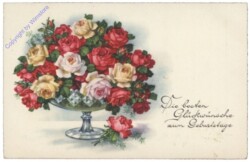 Rosen in Schale, Geburtstag