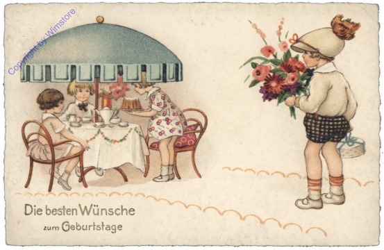 Am Kaffeetisch, Geburtstag