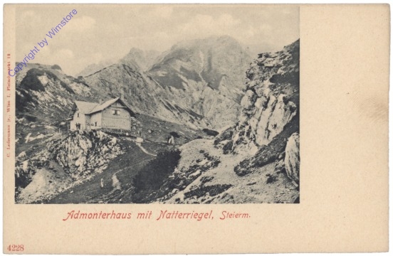 Admont, Admonterhaus mit Natterriegel