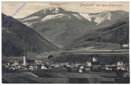 Trofaiach, mit dem Thalerkogel